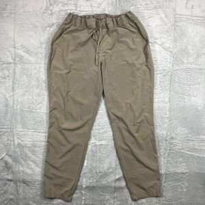 KUHL Womens Pants Khaki Beige Cargo Drawstring Waist Outdoor Adventure Size XL‎